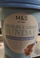 Mängden socker i Chocolate & caramel sundae
