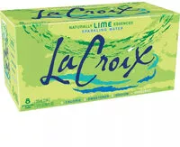 Mängden socker i Natural lime flavored sparkling water, lime