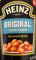 Mängden socker i Bbq baked beans, original