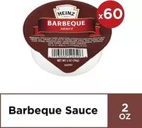 Mängden socker i Barbeque sauce single serve dunk cups