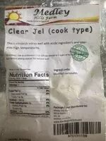 Mängden socker i Clear Jel (Cook Type)