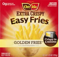 Mängden socker i Easy fries golden fries french fried potatoes extra crispy