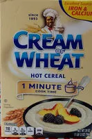 Mängden socker i Cream of wheat hot cereal