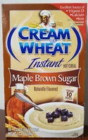 Mängden socker i Maple brown sugar instant hot cereal