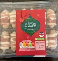Mängden socker i 12 pigs in blankets