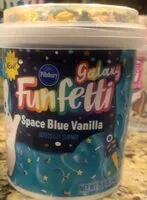 Mängden socker i Space Blue Vanilla Galaxy Funfetti Icing