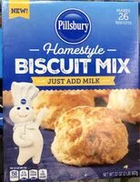 Mängden socker i Homestyle Biscuit Mix