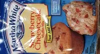 Mängden socker i Martha White Strawberry Cheesecake Muffin Mix