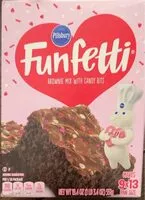 Mängden socker i Funfetti Brownie Mix