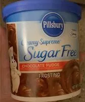 Mängden socker i Pillsbury Creamy Supreme Sugar Free Chocolate Fudge Frosting