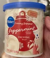Mängden socker i Creamy supreme peopermint frosting