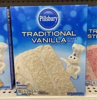 Mängden socker i Traditional Vanilla Cake Mix