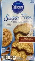 Mängden socker i Sugar Free Deluxe Cinnamon Swirl Quick Bread & Muffin Mix