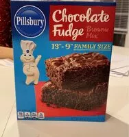 Mängden socker i Chocolate fudge brownie mix