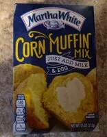 Mängden socker i Yellow corn muffin mix