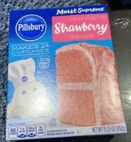 Mängden socker i Strawberry premium cake mix