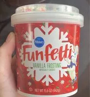Mängden socker i Vanilla Funfetti Frosting