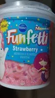 Mängden socker i Mermaid Strawberry Funfetti Frosting