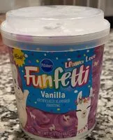 Mängden socker i Llama Love Funfetti Vanilla Frosting