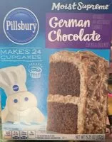 Mängden socker i German Chocolate Cake Mix