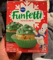 Mängden socker i Funfetti Cake Mix