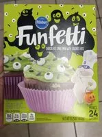 Mängden socker i Funfetti Chocolate Cake Mix