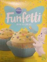 Mängden socker i Funfetti Cake Mix