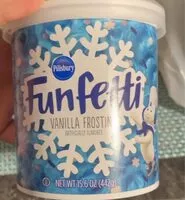 Mängden socker i Funfetti Vanilla Frosting