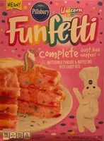Mängden socker i Unicorn Funfetti Buttermilk Pancake & Waffle Mix