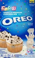 Mängden socker i Vanilla premium cucake mix oreo