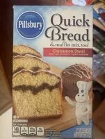 Mängden socker i Pillsbury Quick Bread