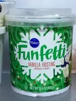Mängden socker i Funfetti Vanilla Frosting
