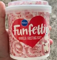 Mängden socker i Funfetti Vanilla Frosting