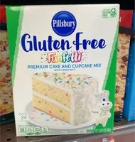 Mängden socker i Gluten Free Funfetti Cake Mix