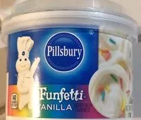 Mängden socker i Funfetti Vanilla Frosting
