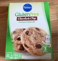 Mängden socker i Gluten free chocolate chip cookie mix