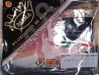 Mängden socker i Prosciutto di parma