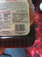 Mängden socker i Barbecue Sauce (Original)