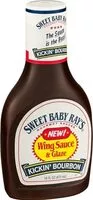Mängden socker i Sweet baby rays wing sauce glaze kickin bourbon
