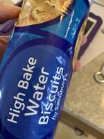 Mängden socker i High bake water biscuits