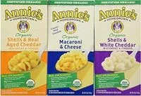 Mängden socker i Organic macaroni & cheese variety boxes