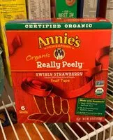 Mängden socker i Organic Strawberry Really Peely Fruit Tape 6 Count