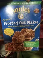 Mängden socker i Annies organic cereal frosted oat flakes whole grain cereal