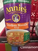 Mängden socker i Annie's Organic Chicken Noodle Soup