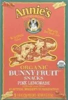 Mängden socker i Organic bunny fruit snacks