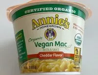 Mängden socker i Annies vegan mac