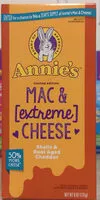 Mängden socker i Annie's limited edition Mac & [extreme] cheese