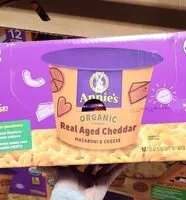 Mängden socker i Annie's original real aged cheddar