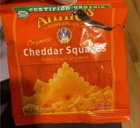 Mängden socker i Annie'S Organic Cheddar Squares Baked Snack Crackers