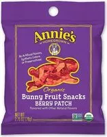 Mängden socker i Organic bunny berry patch fruit snacks